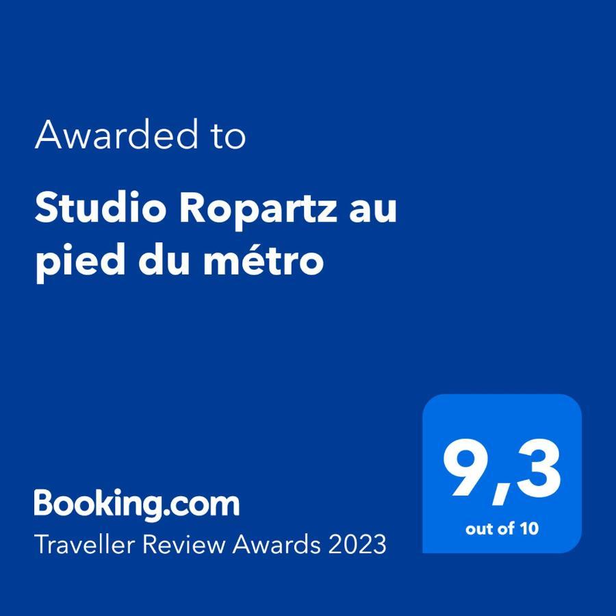 Studio Ropartz Au Pied Du Metro Rennes Eksteriør bilde